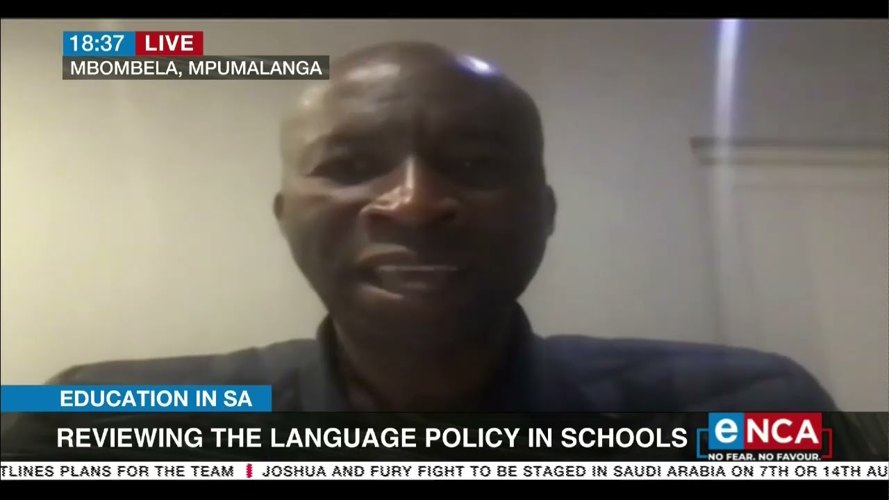 Reviewing the language policy in schools